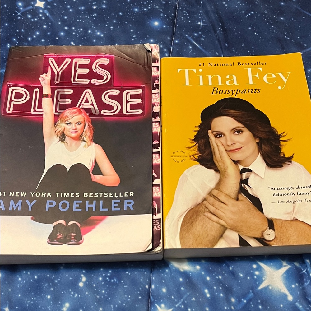 Amy Poehler and Tina Fey Book Bundle